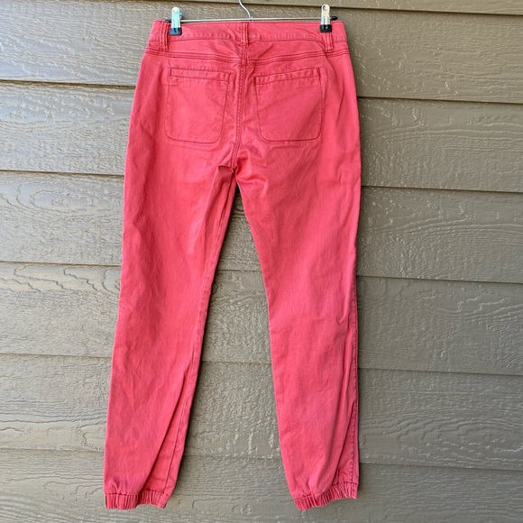 Cabi Pants & Jumpsuits Nantucket Hutton Skinny Jogger Pants brick red Women’s 2 - Picture 3 of 11